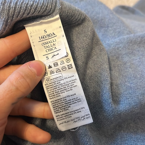 AllSaints Ollar cashmere polo sweater - Picture 7 of 9